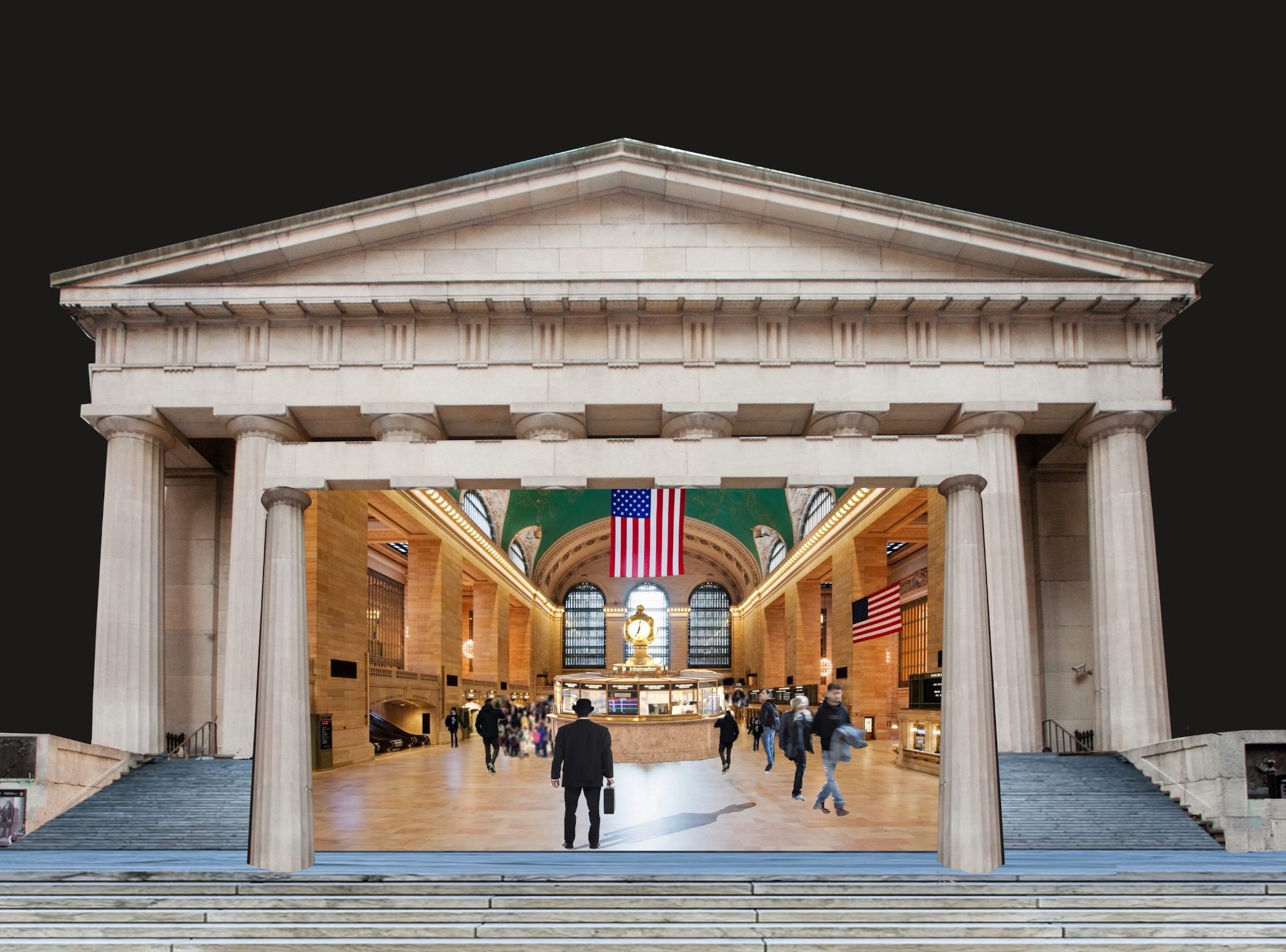 Sketch for a paper theatre