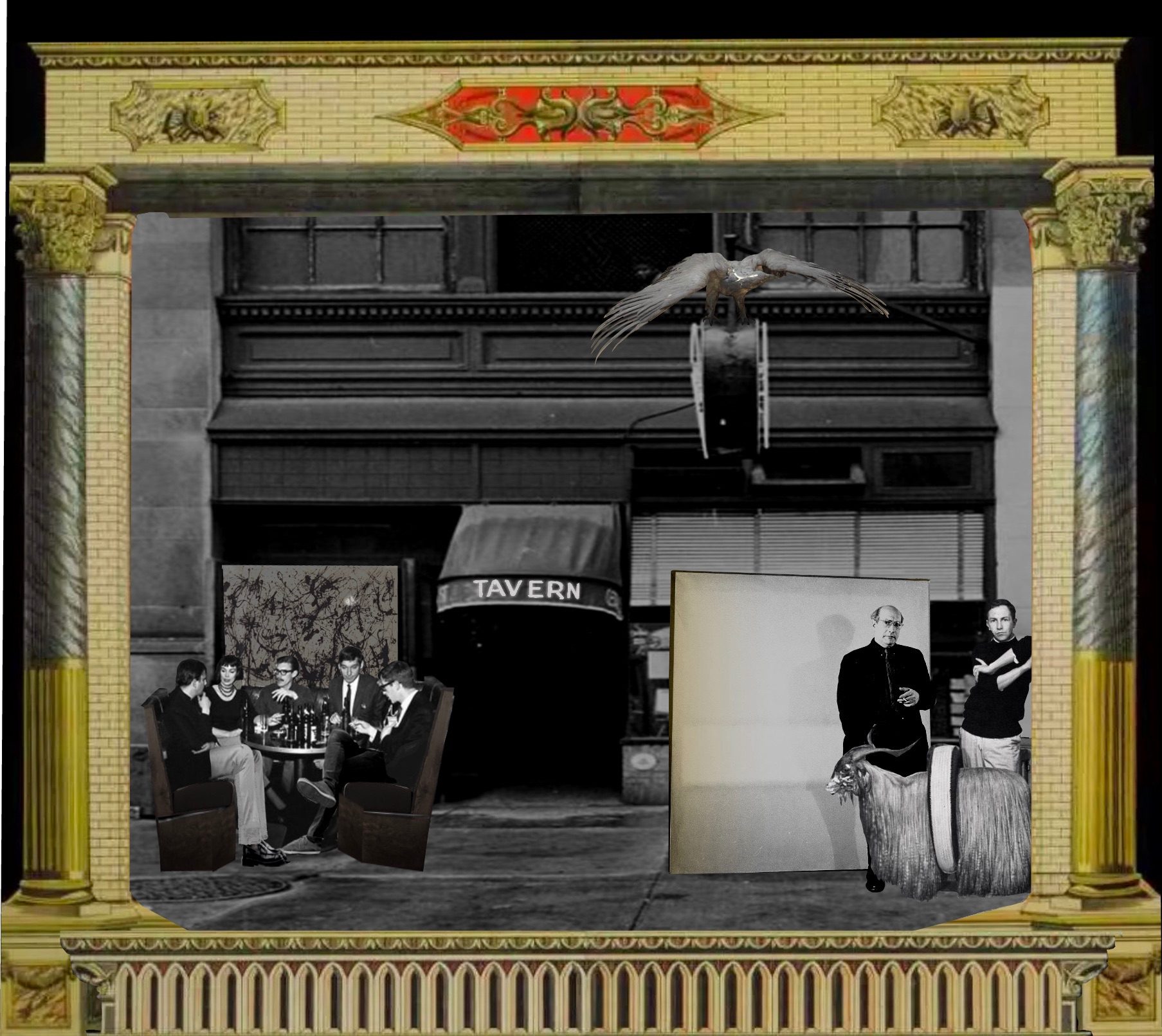 Sketch for a paper theatre