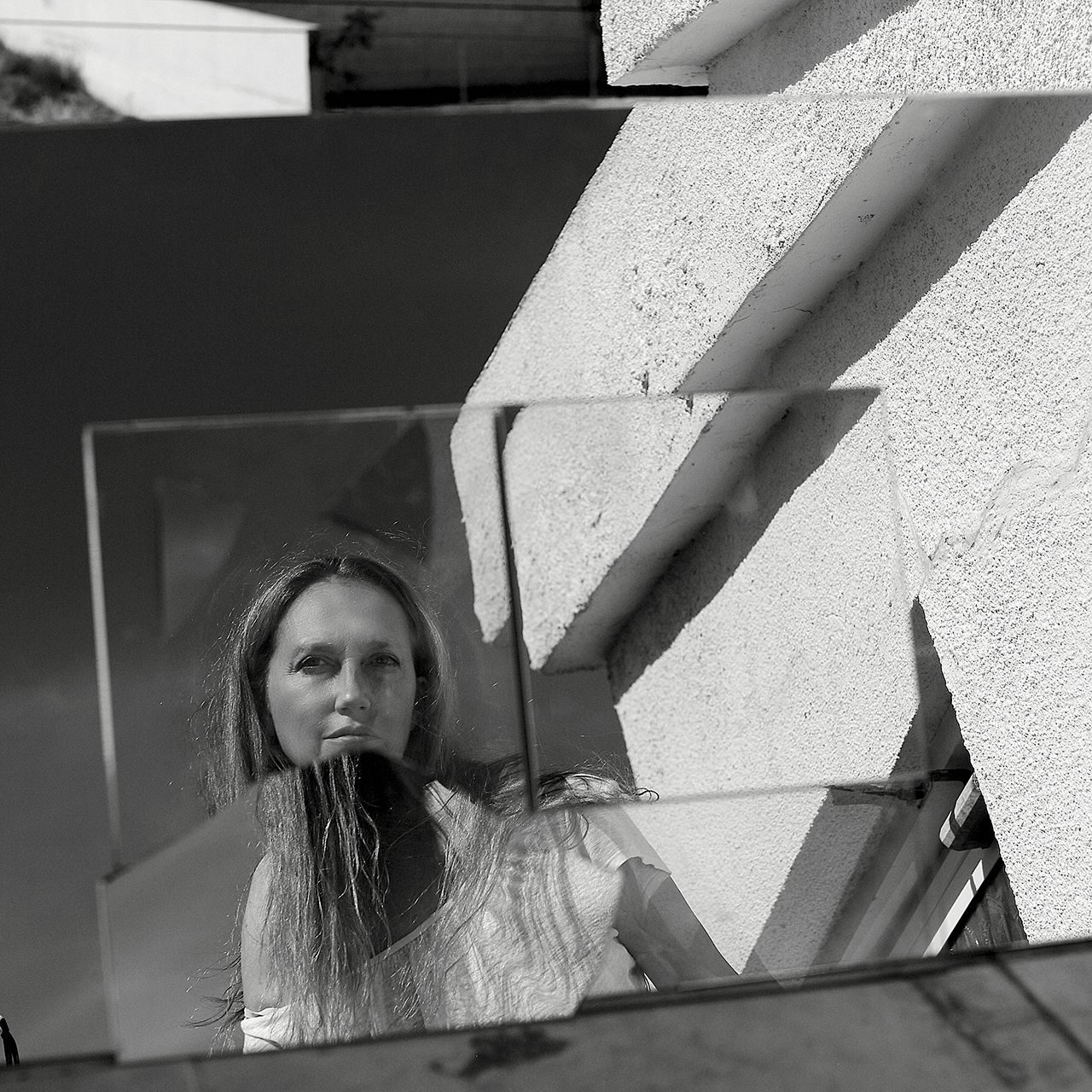 self-portrait - reflection