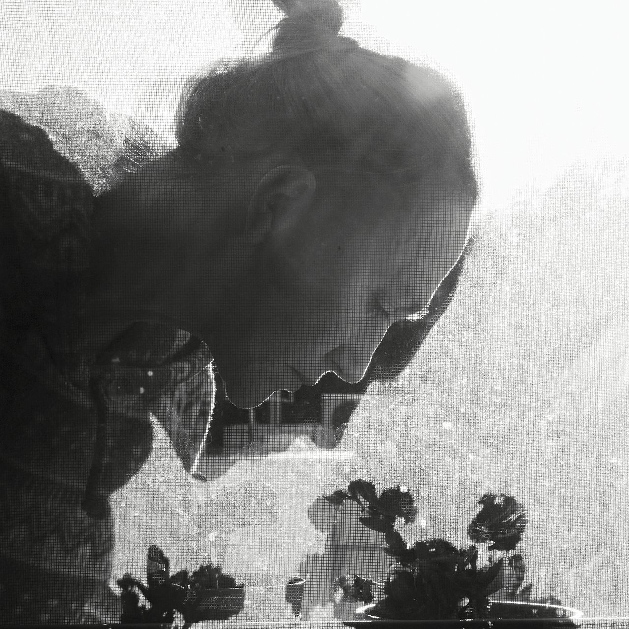 self-portrait - reflection