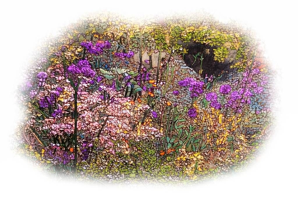 Aqueous Dispersion on Canvas, 18 x12.5cm