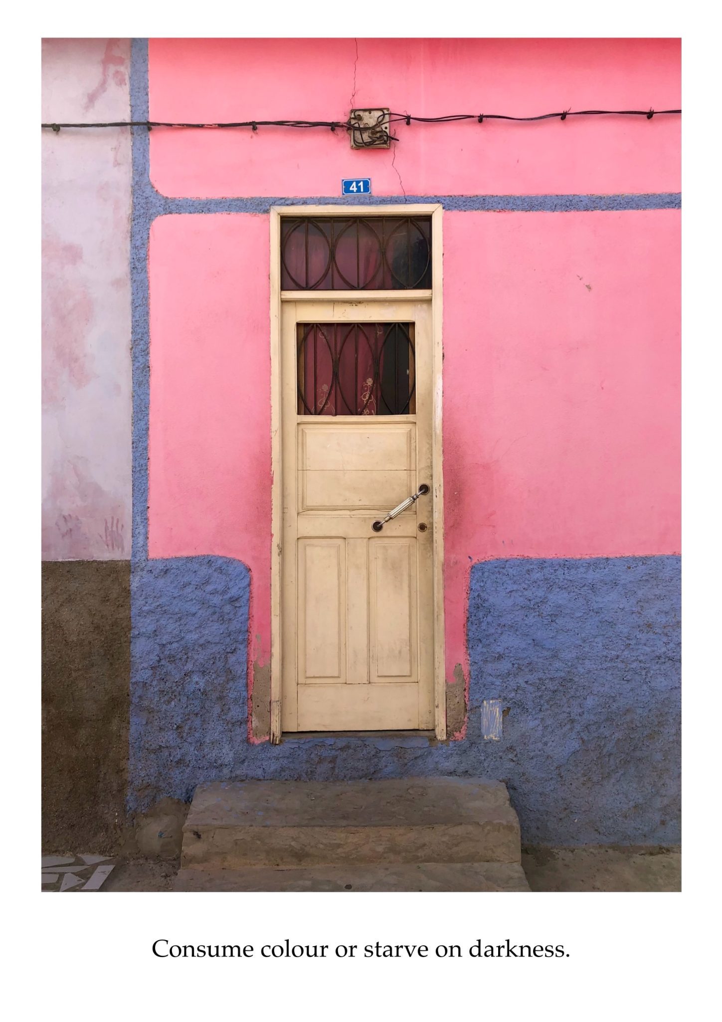 Consume colour or starve on darkness.