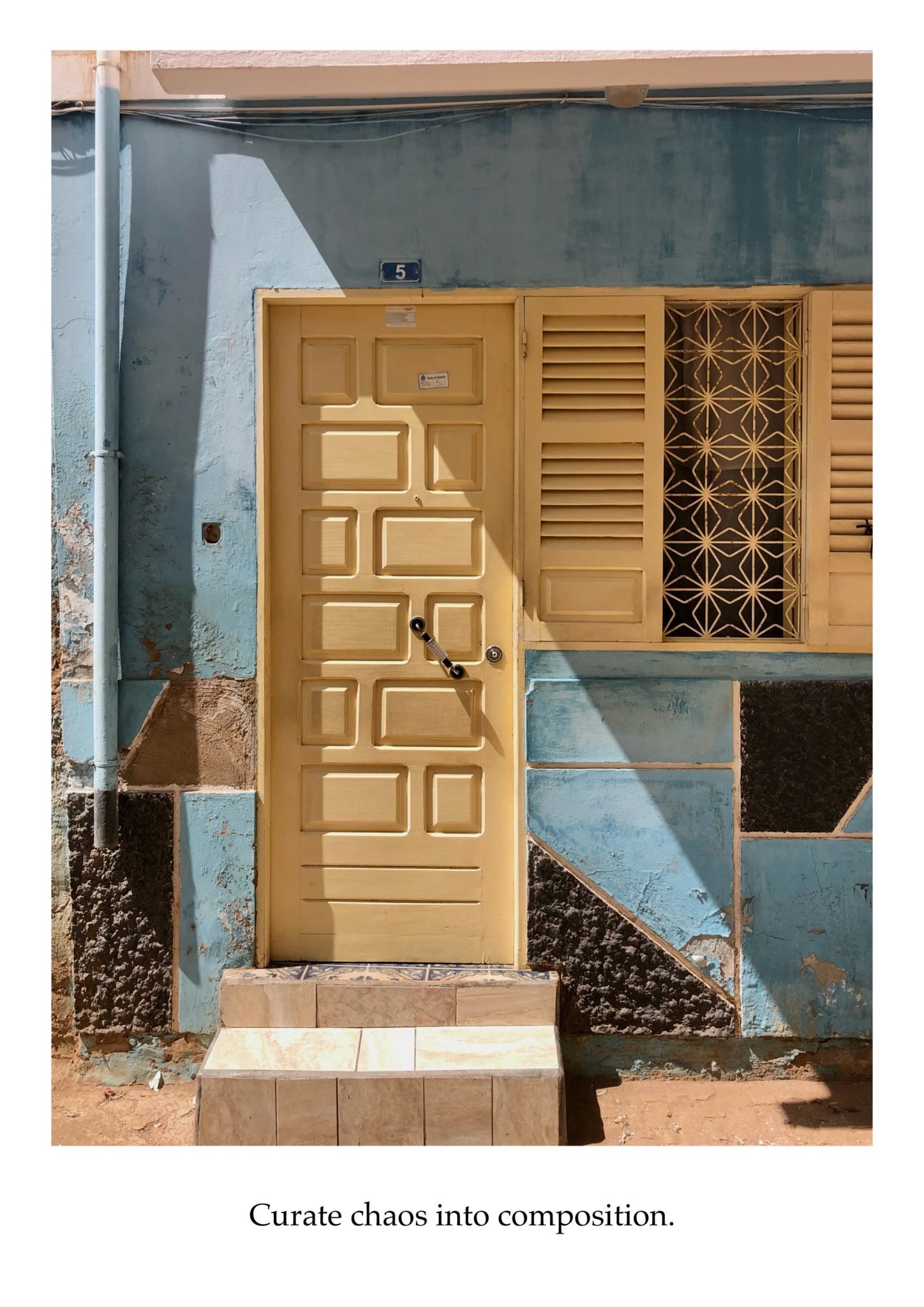 Curate chaos into composition.