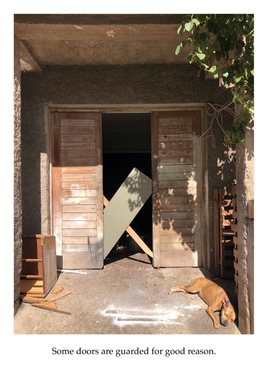 Some doors are guarded for good reason.