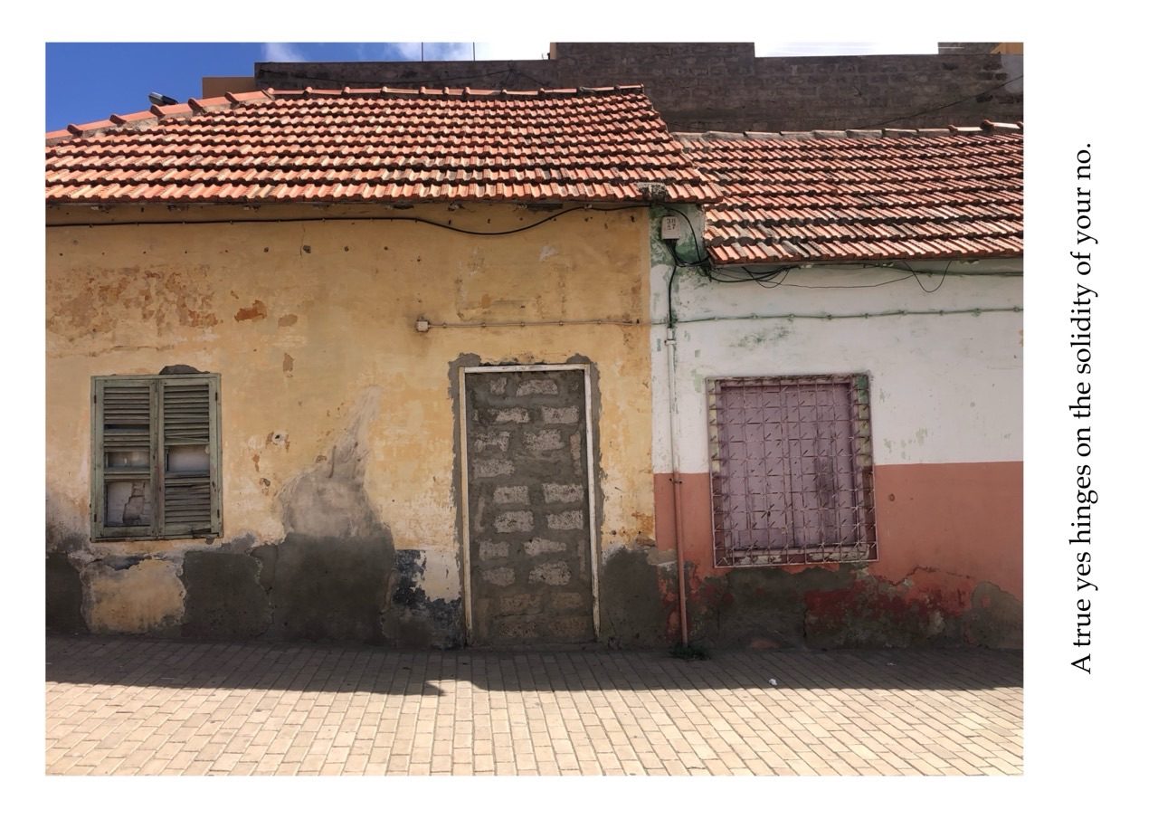 A true yes hinges on the solidity of your no.