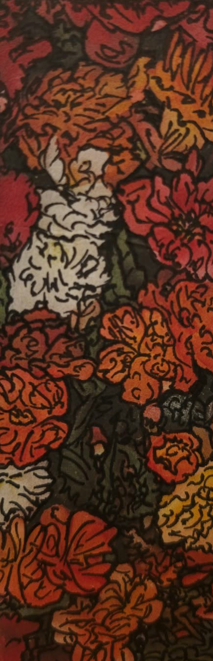 Aqueous Dispersion on Canvas, 12.5cm