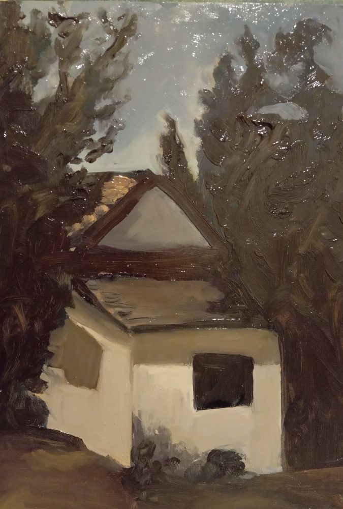 Oil on board 35x25cm