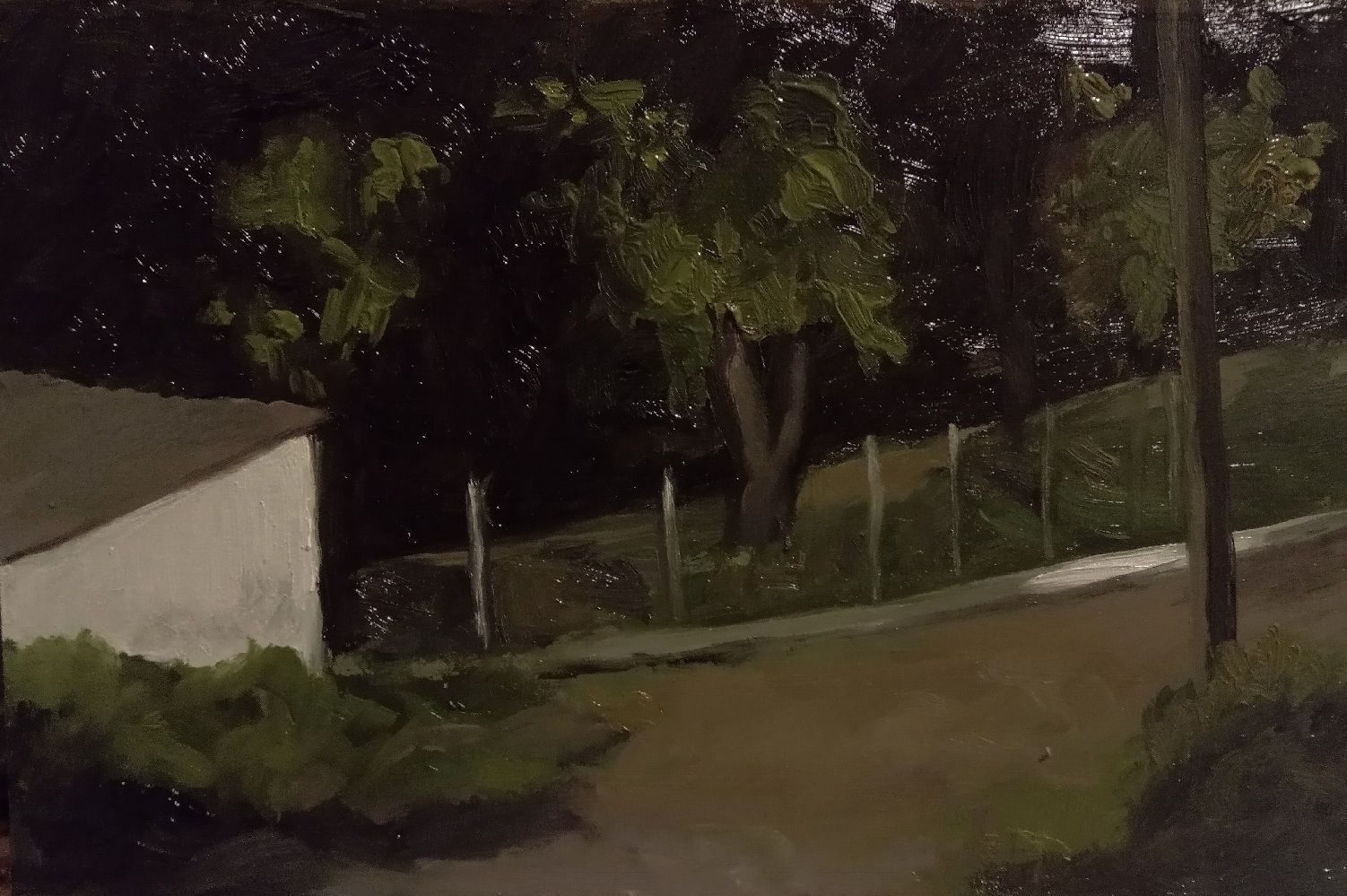 Oil on board 25x15cm