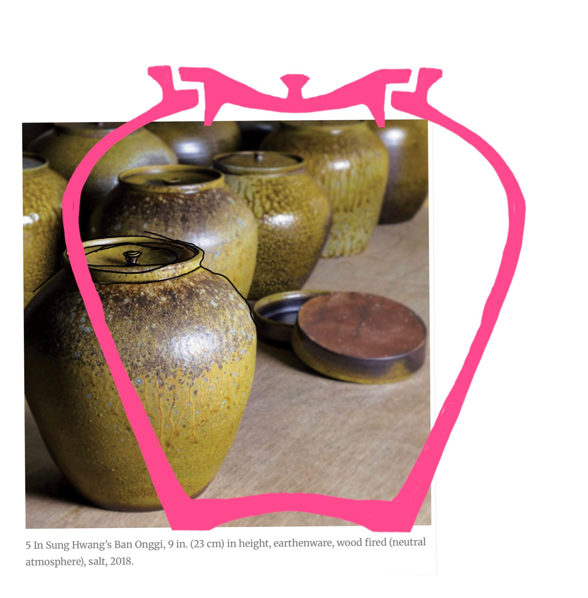 Digital collage with drawing