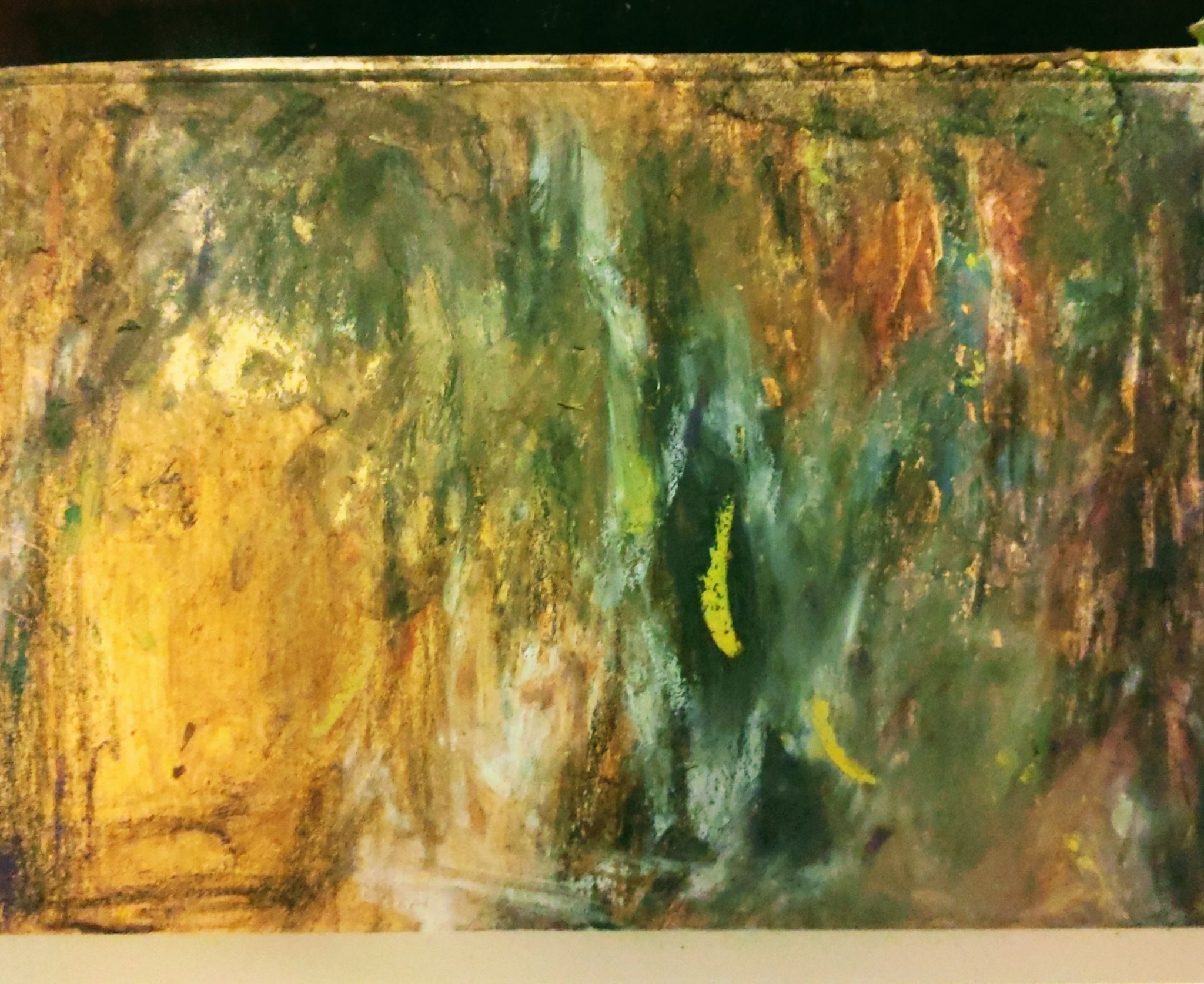 abstract image of king lud leading the luddites