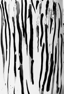 photo of a series of black lines on white paper