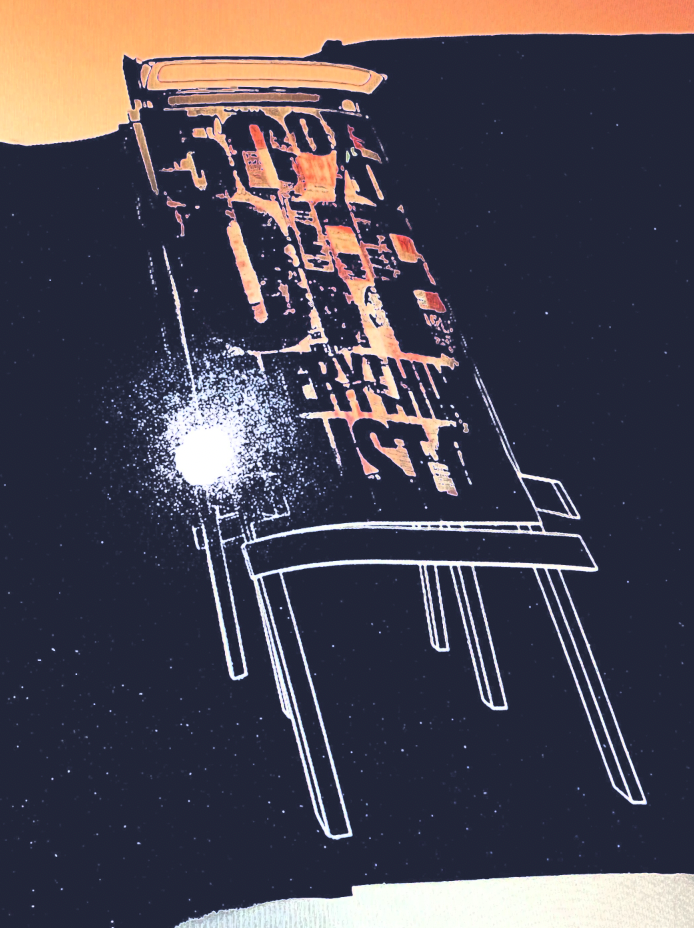 A stylised sale A-Board