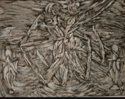 Here's, depicting the joy of togetherness. Joy of trusting one another. Joy of hoping in one another. And sublimed joy of dancing together and meeting in the air.