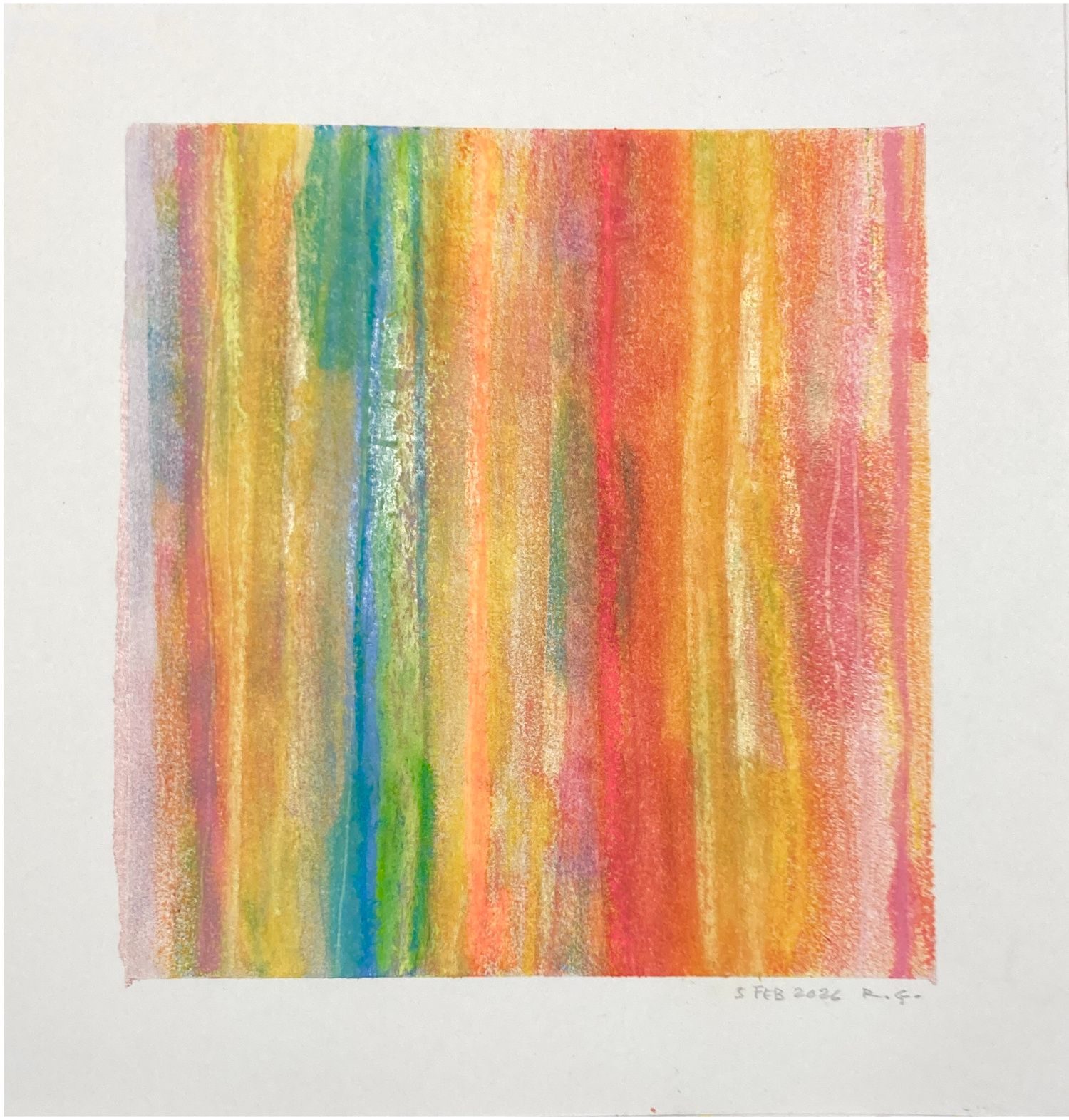 mixed media on paper (sketchbook)