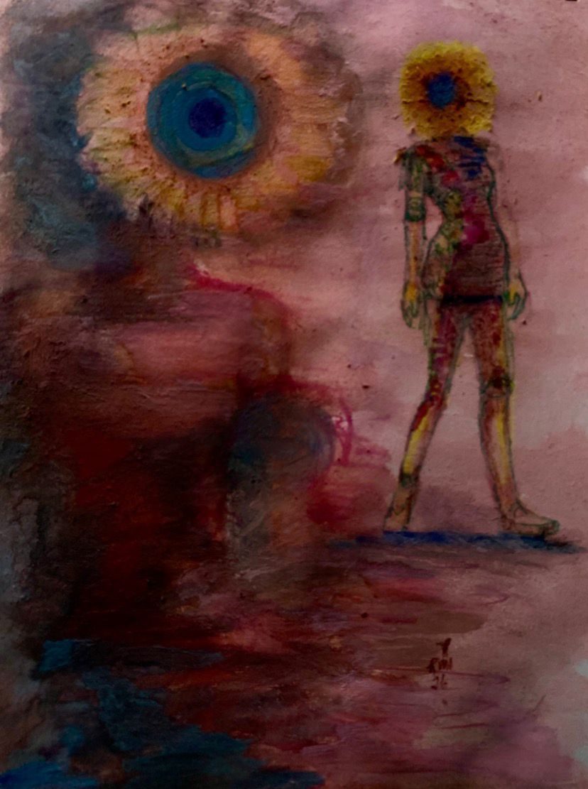 A figure emerges after perception