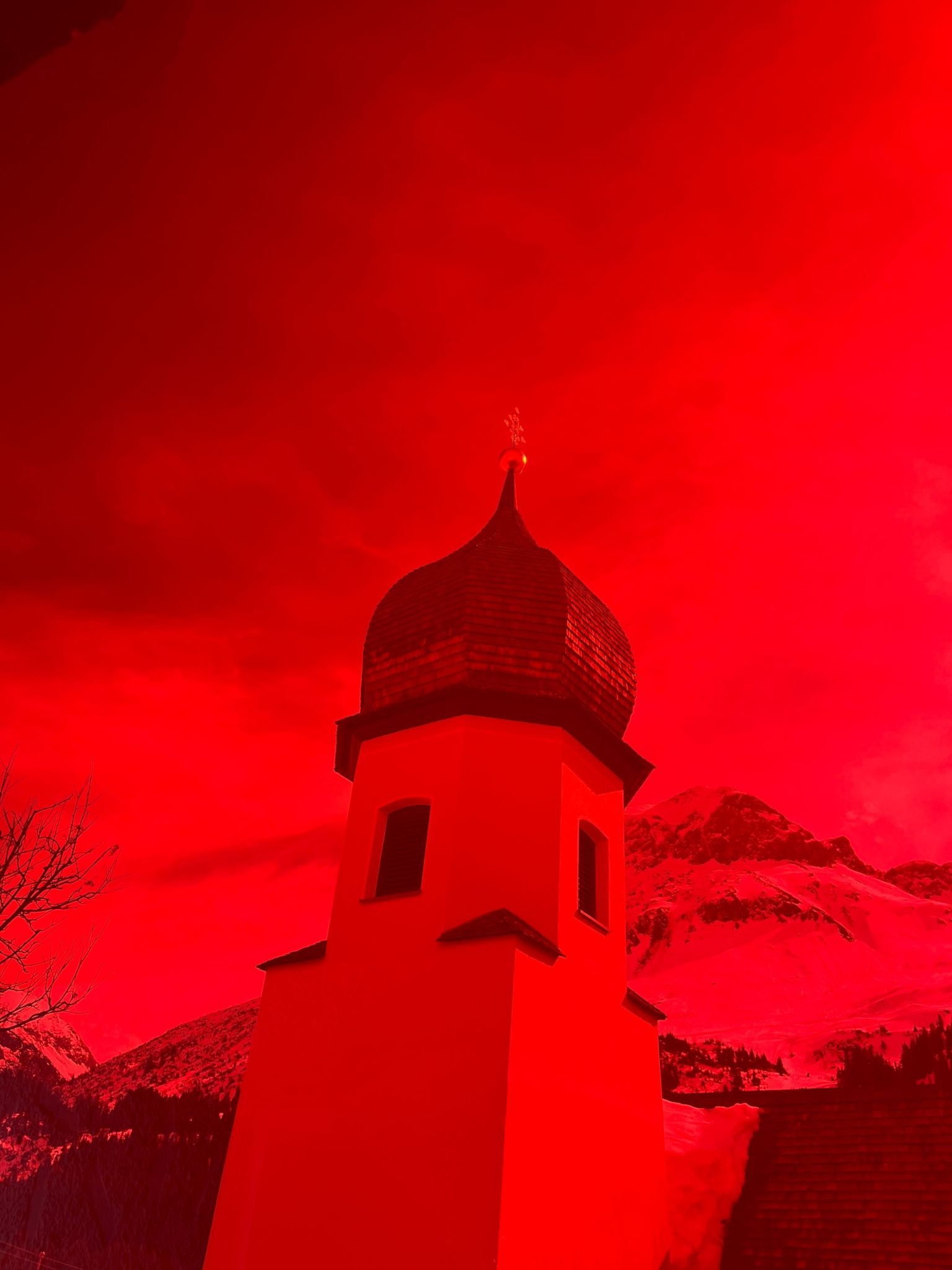 seeing through a lens