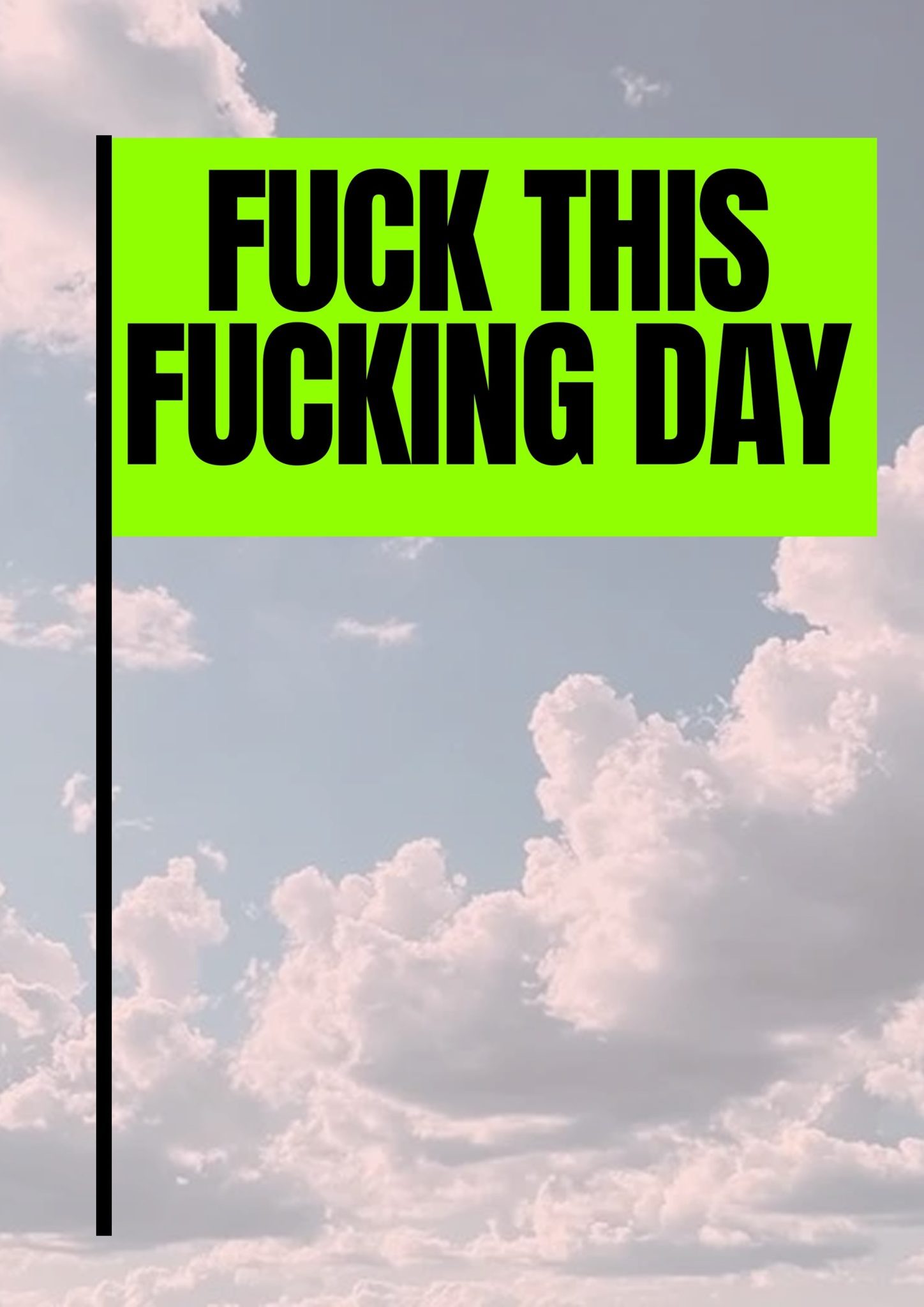 an expression of how I feel right now