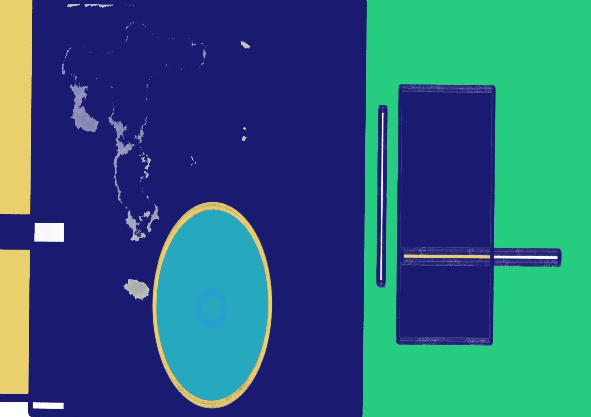 Made up flag - digital