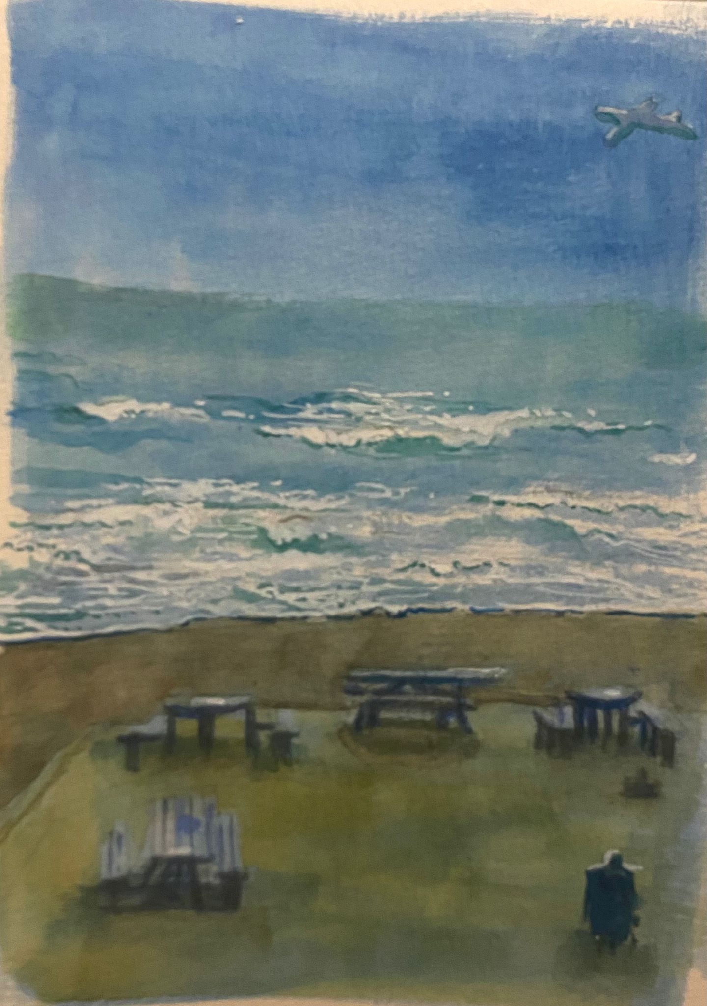 Watercolor and filter