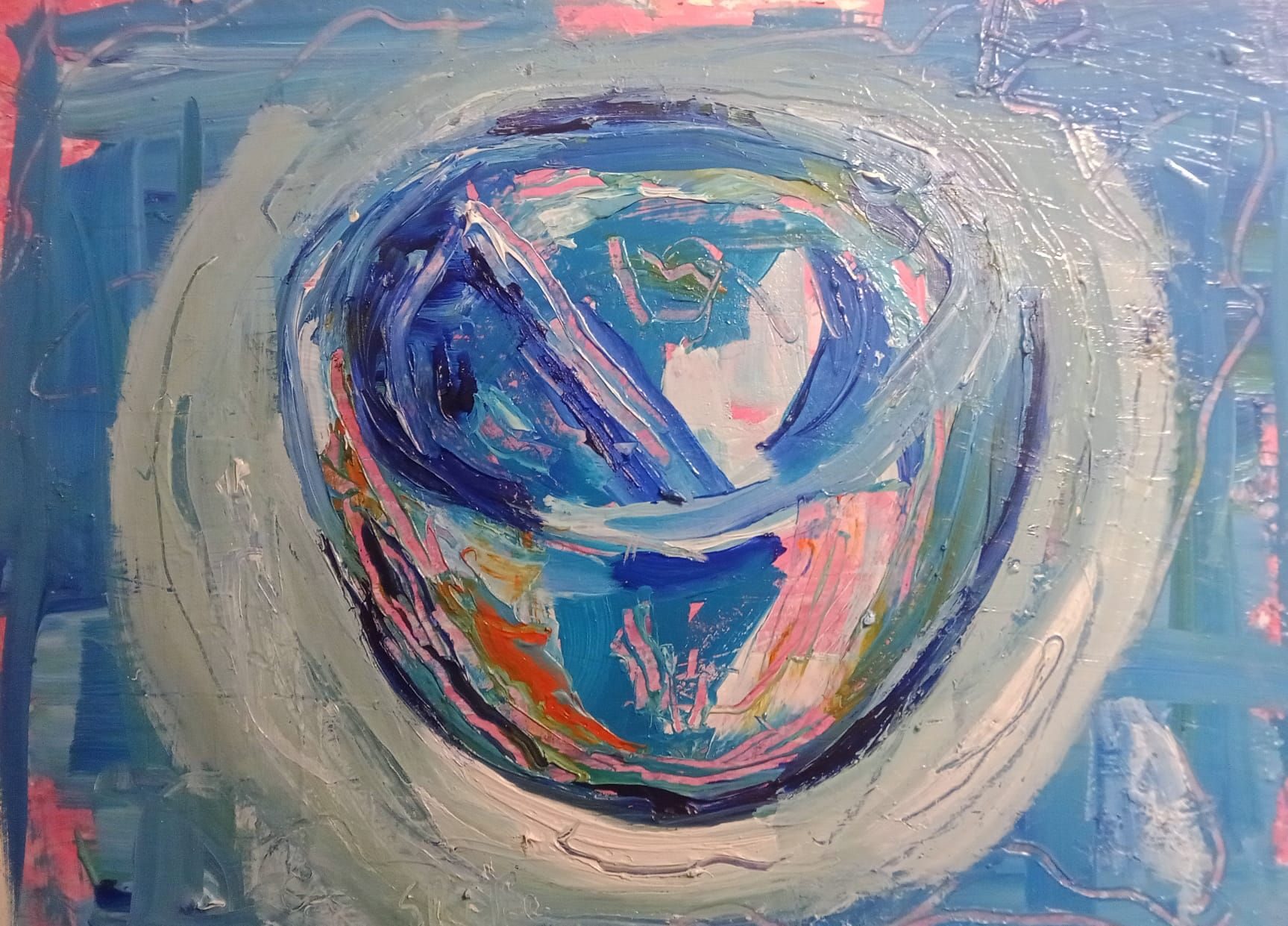 Oil on Cartridge paper