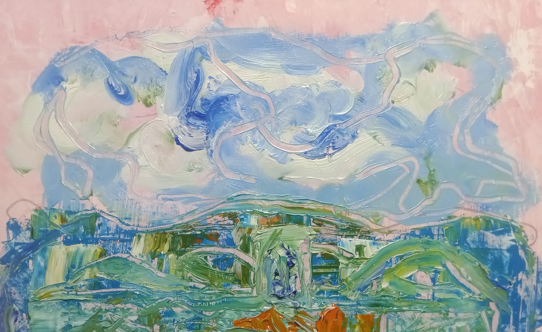 Oil on Cartridge paper