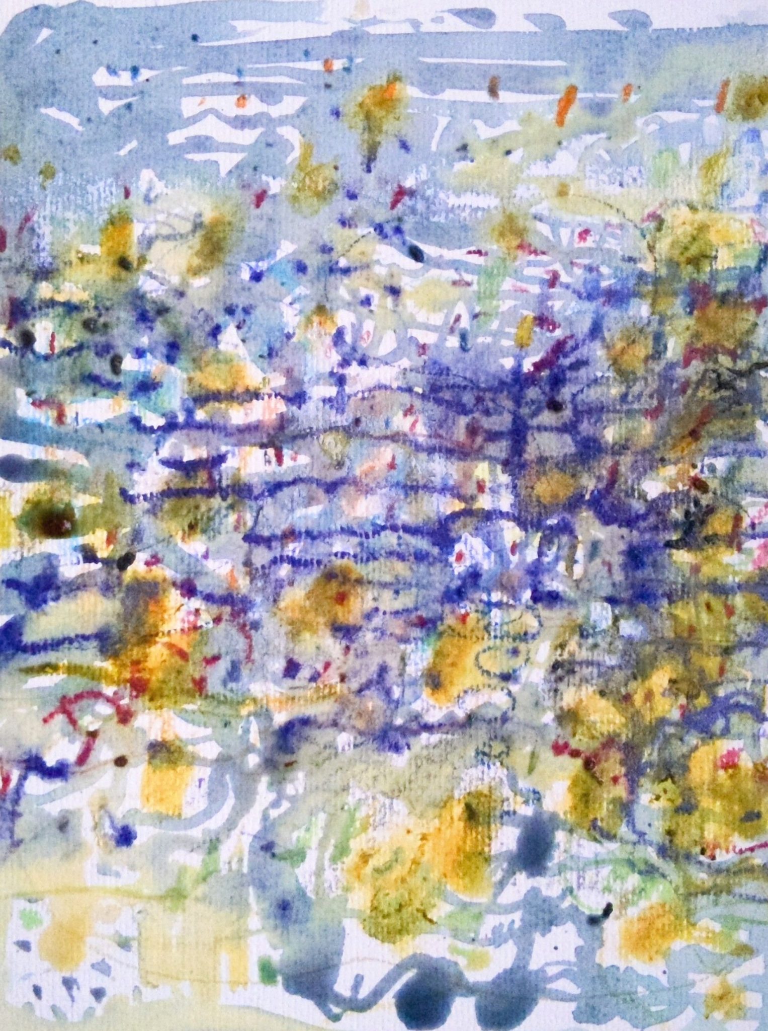 Abstract watery vibes inspired by the audio in title