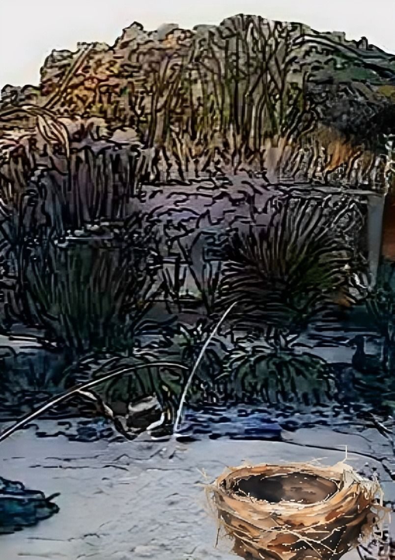 Aqueous Dispersion on Canvas, 20 x 15 cm