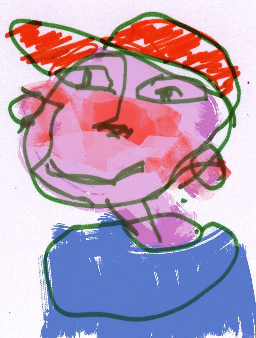 simple drawing of a person