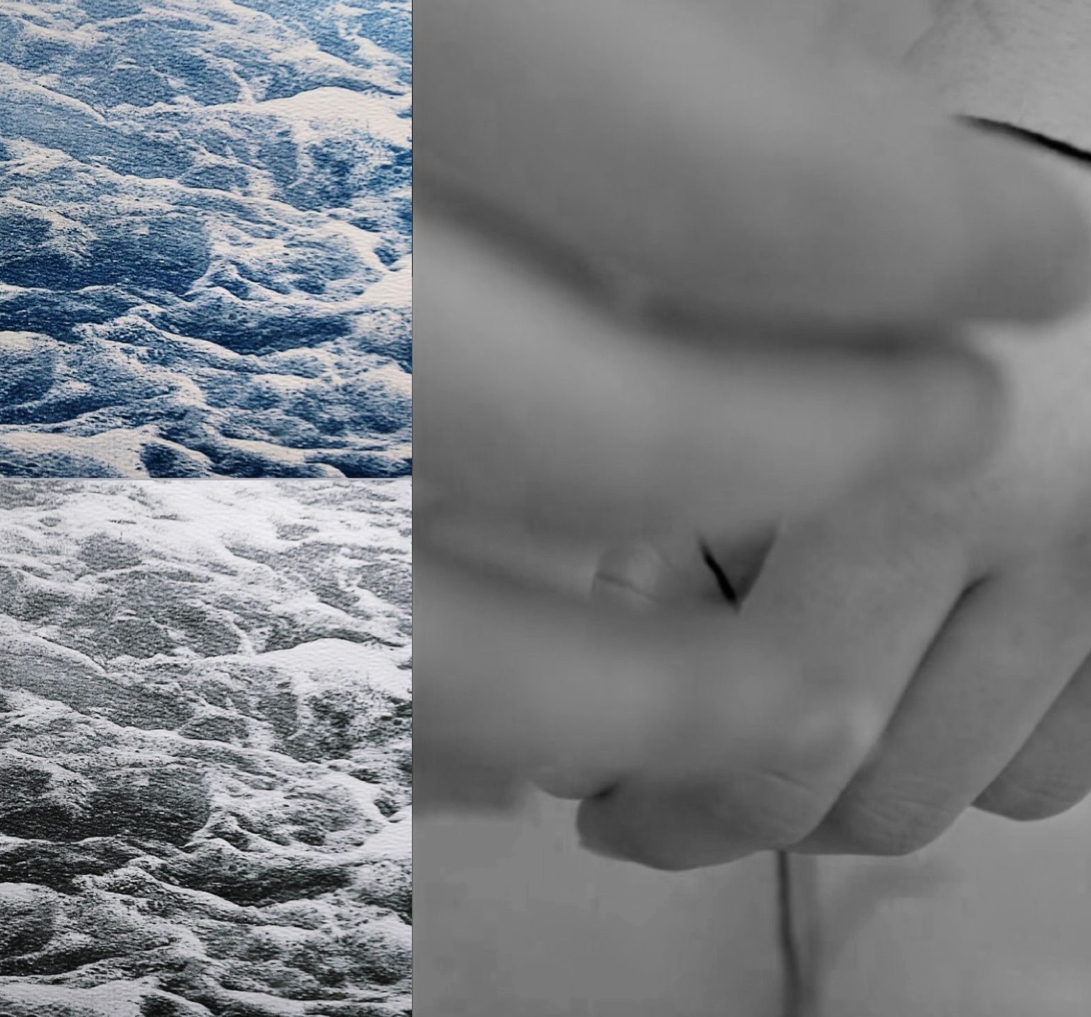 Folding sea images from 