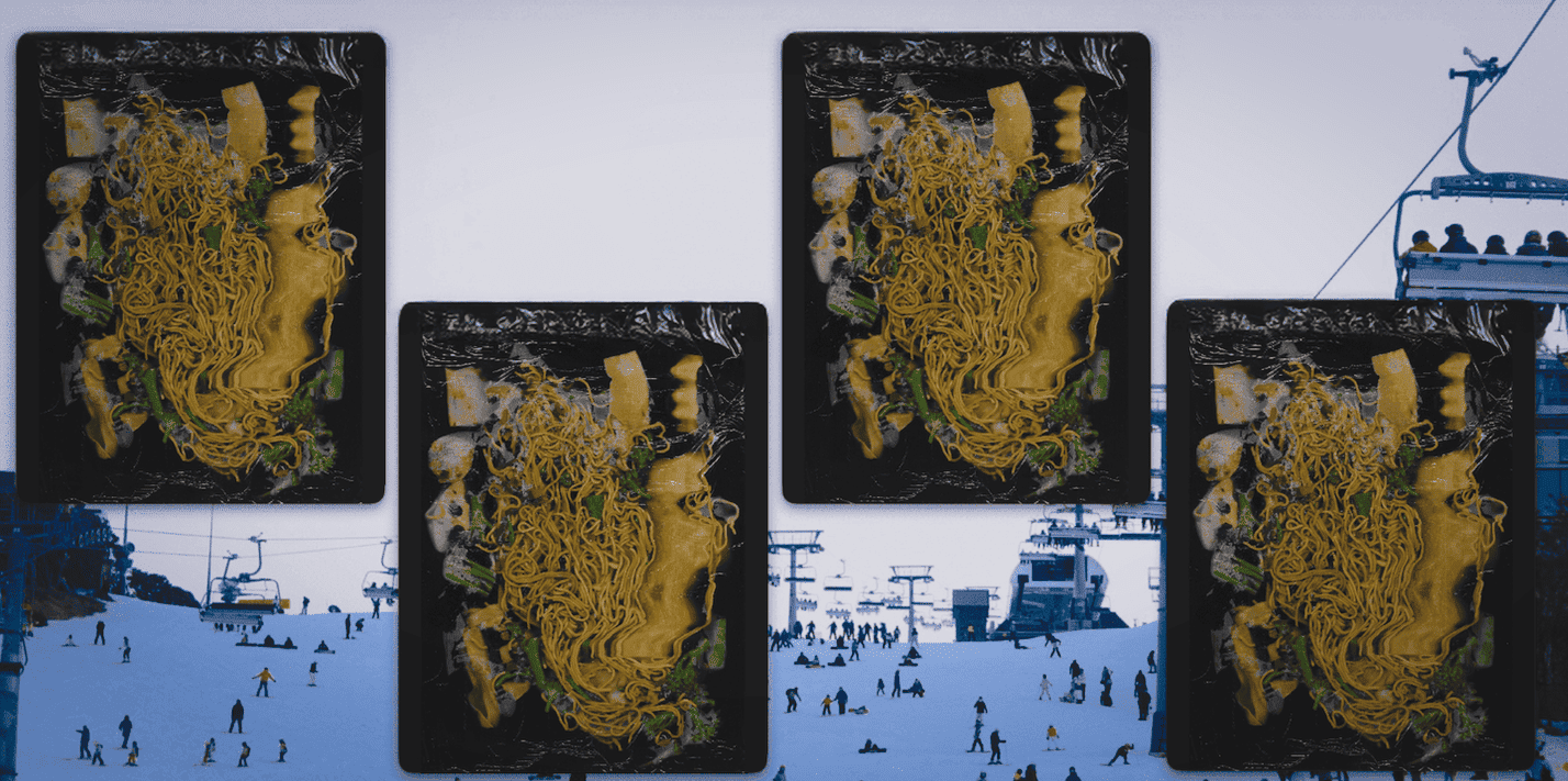 Scallion Oil Egg Noodles with Pork Meatballs & Lotus Root* 4