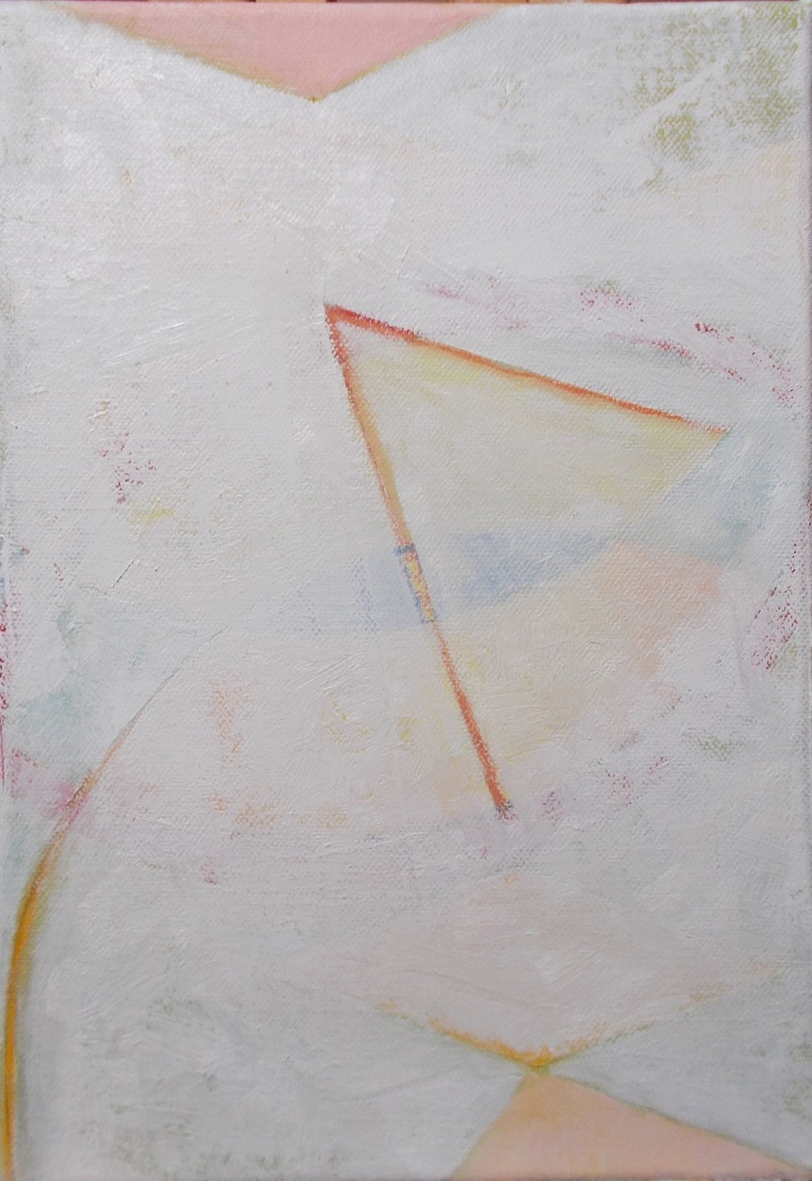 oil painting shown yesterday for prompt, flipped over on photoshop to consider anew