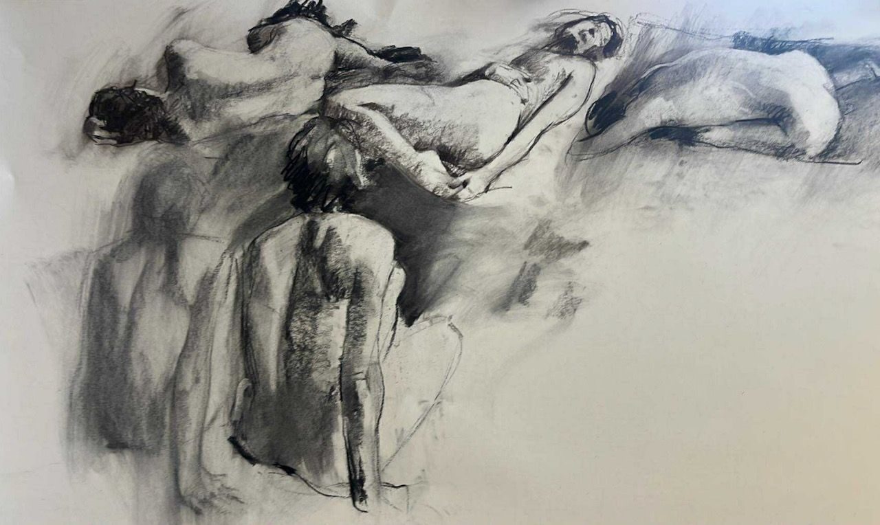 charcoal drawing