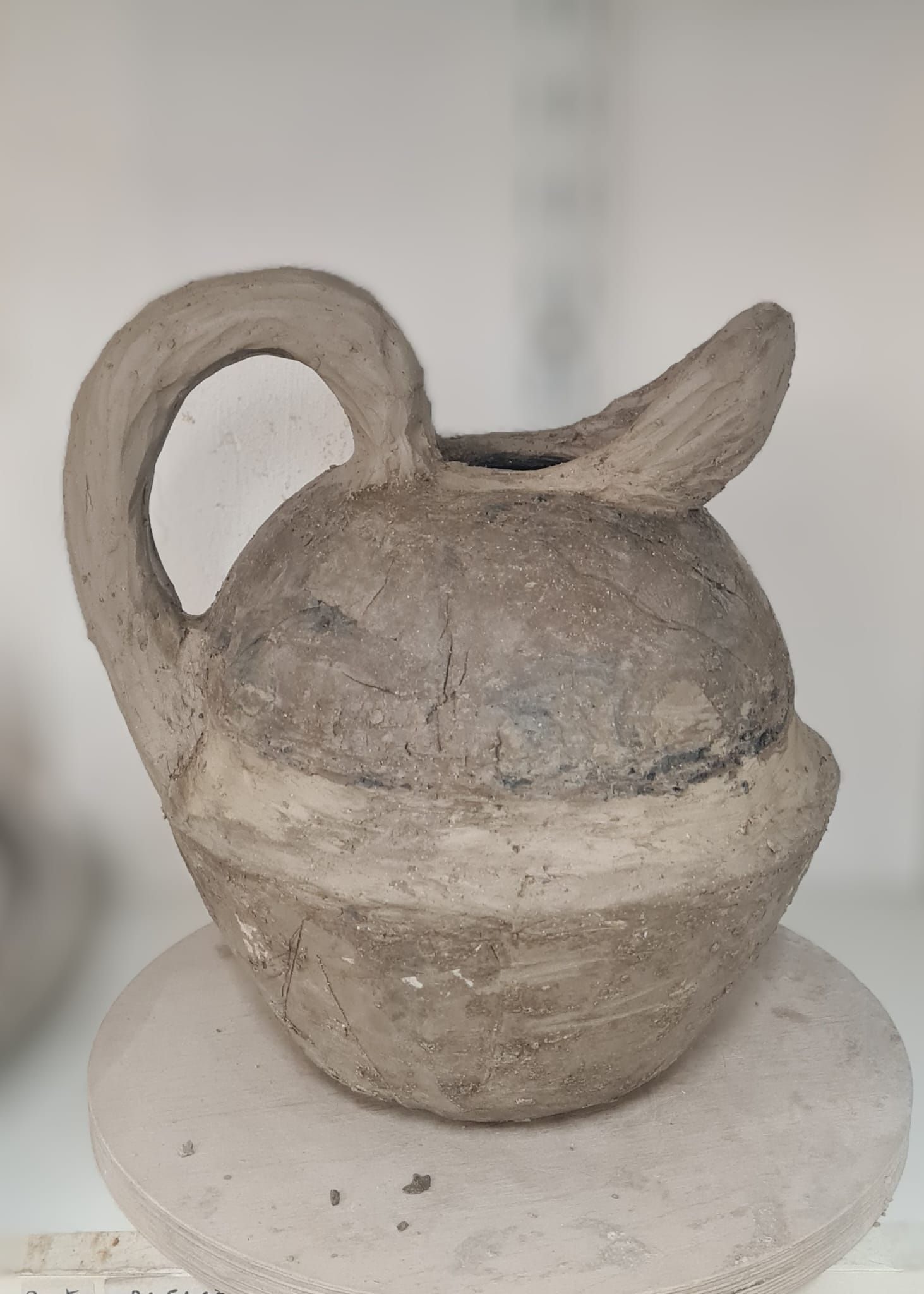 Photo of greenware jug
