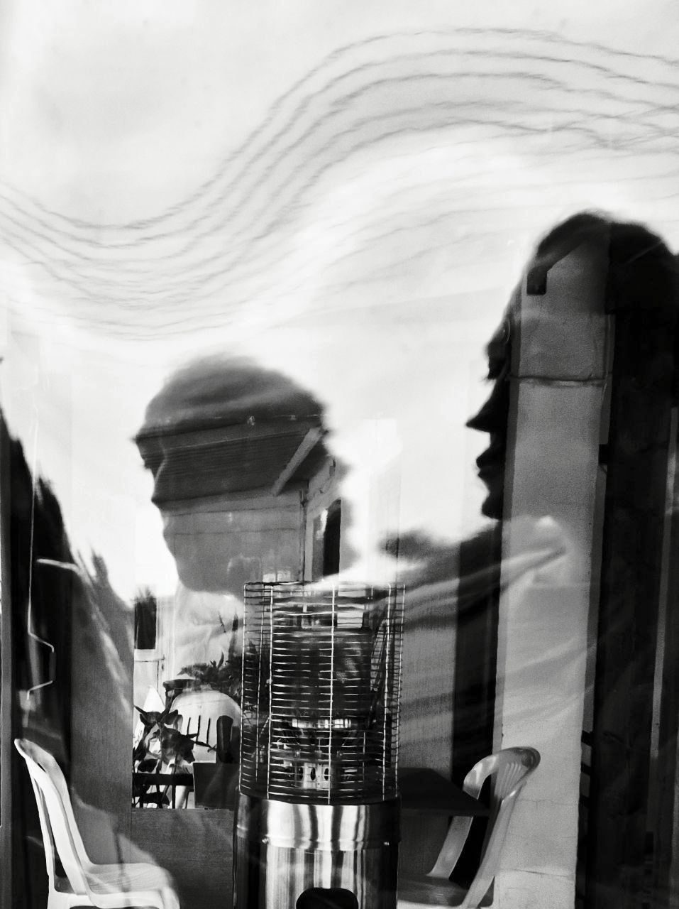 self-portrait - reflection