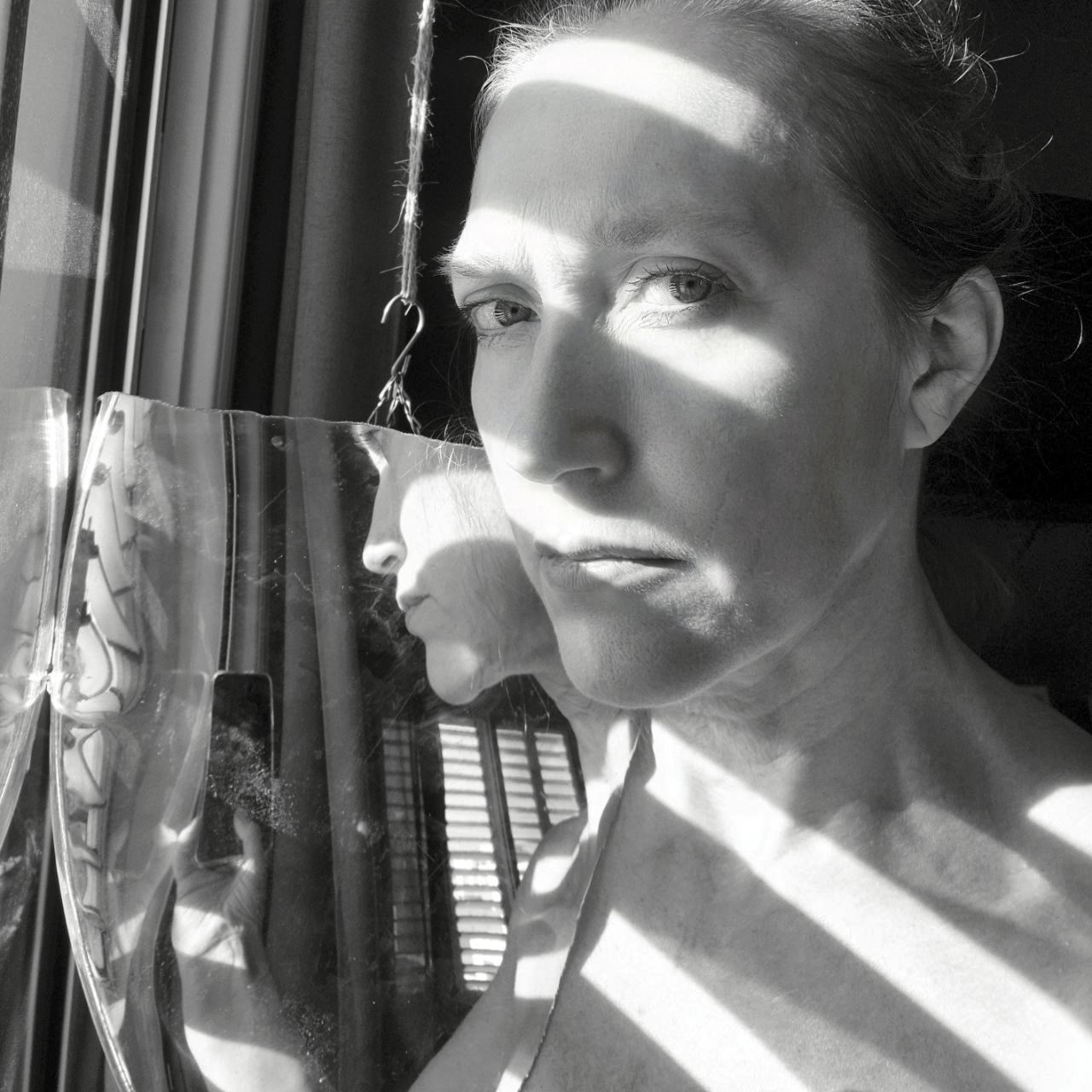 self-portrait - reflection