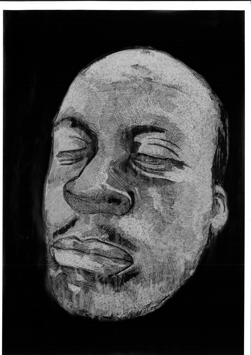 Black and white self drawing