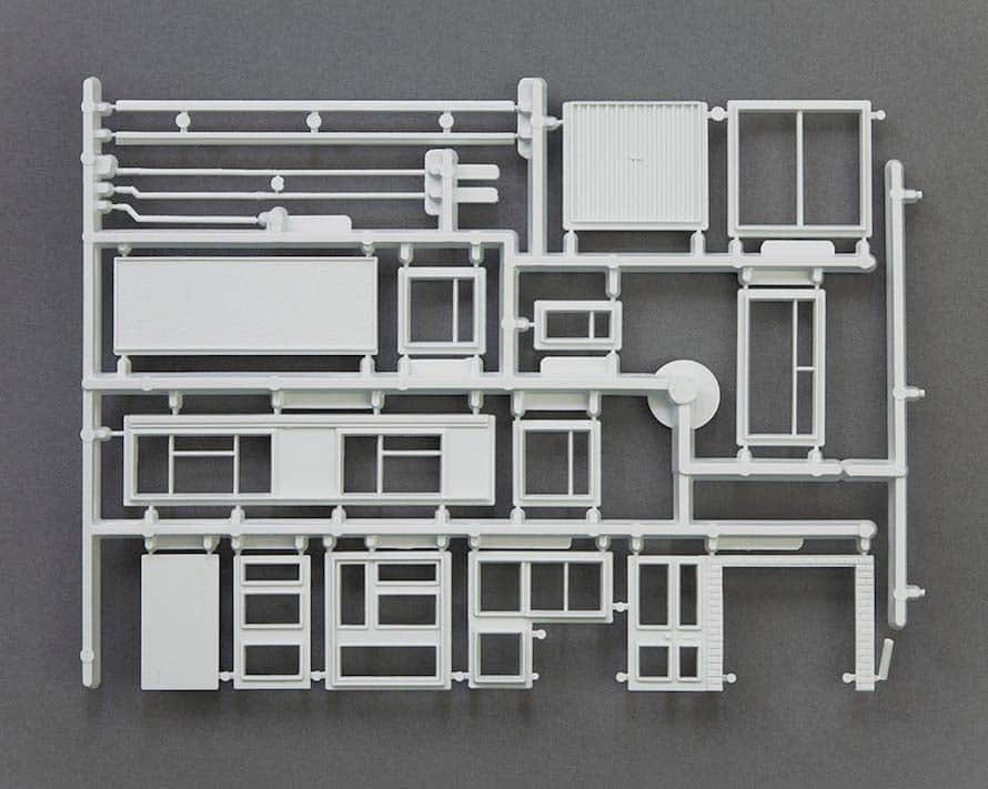 Model House, by artist Paul Greenleaf