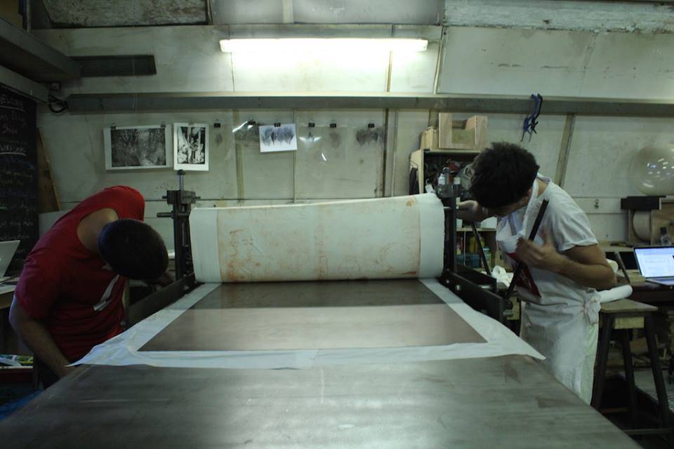 Tom's Etching Studio, Hackney Wick